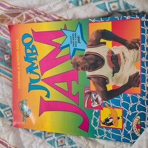 Jumbo Jam Space Jam coloring activity book